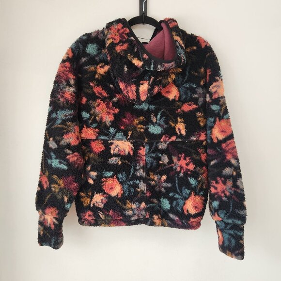 Prana Polar Escape Half Zip Jacket Fleece Sherpa Sweatshirt Cozy Hiking XS - Picture 3 of 10